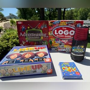 Board Game Collection with Speed Stacks